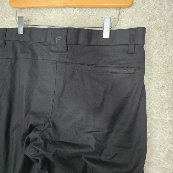Fabletics The High‎ Size Chinos Mens 34x32 (Fits 34x29) Black Stretch Tapered - Picture 4 of 11